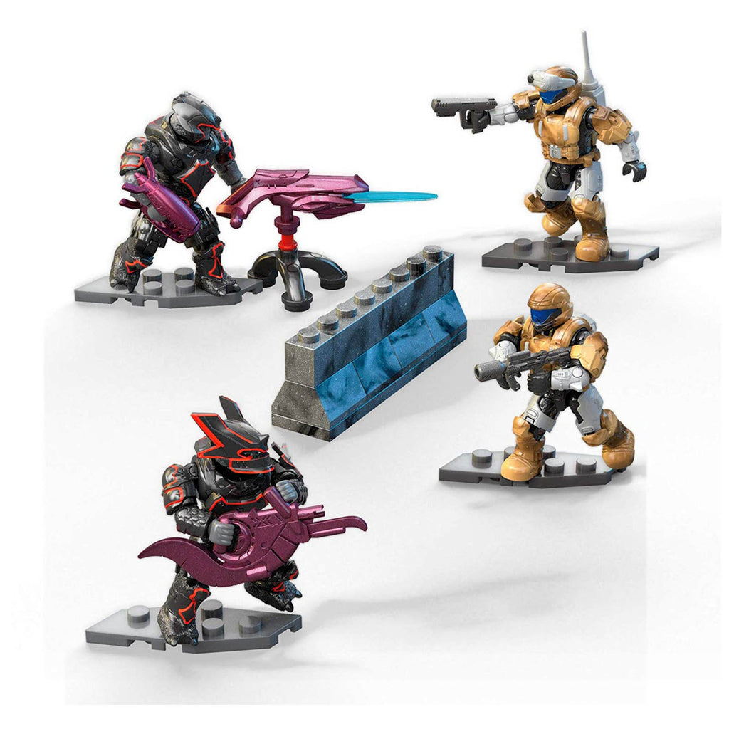 Mega Construx Halo Pro Builders ODST Squad Ambush Building Set