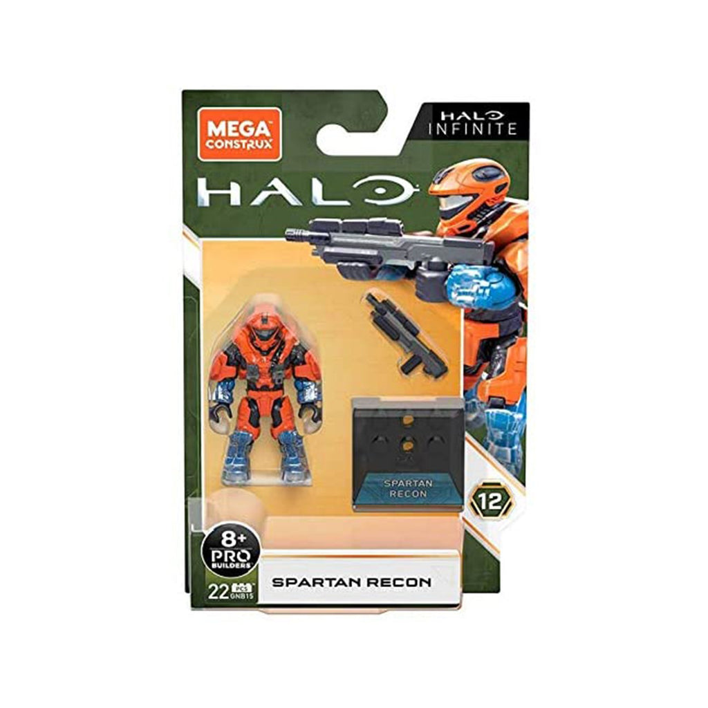 Mega Construx Halo Pro Builders Spartan Recon Figure Set