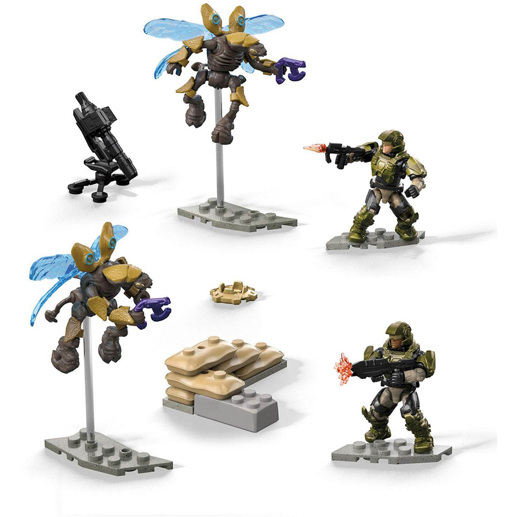 Mega Construx Halo Pro Builders UNSC Marine Defense Building Set
