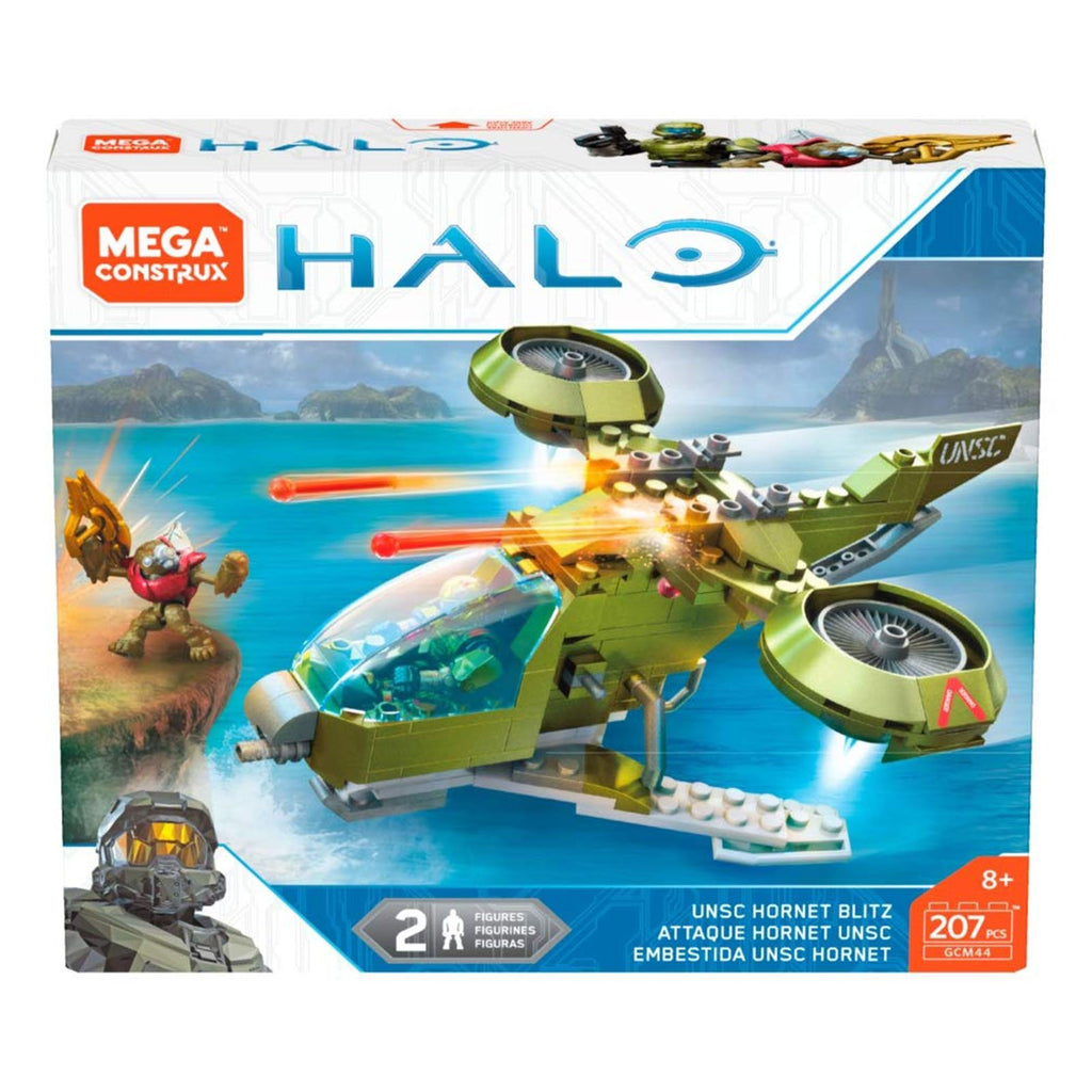 Mega Construx Halo UNSC Hornet Blitz Building Set