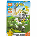 Mega Construx Pokemon Chikorita Vs Cyndaquil Building Set - Radar Toys