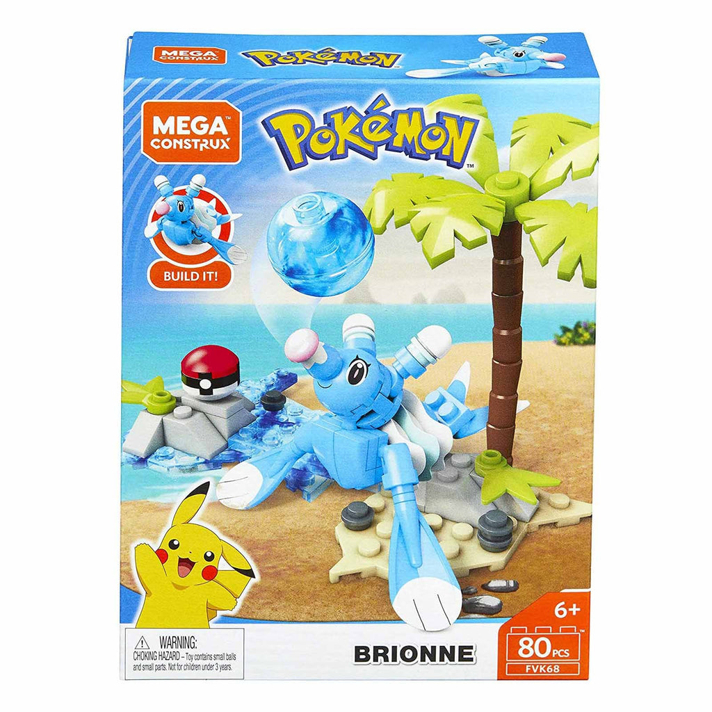 Mega Construx Pokemon Evolution Brionne Building Set