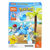 Mega Construx Pokemon Evolution Brionne Building Set - Radar Toys
