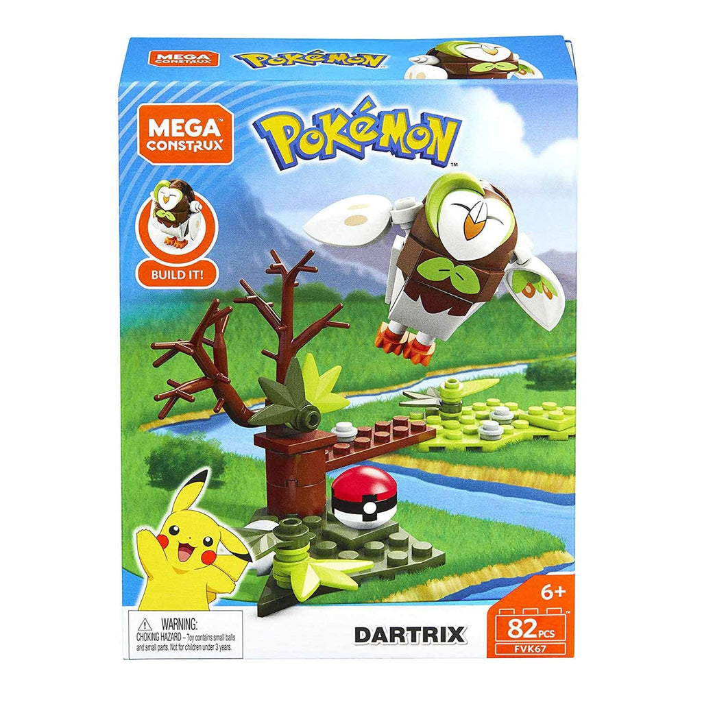 Mega Construx Pokemon Evolution Dartrix Building Set