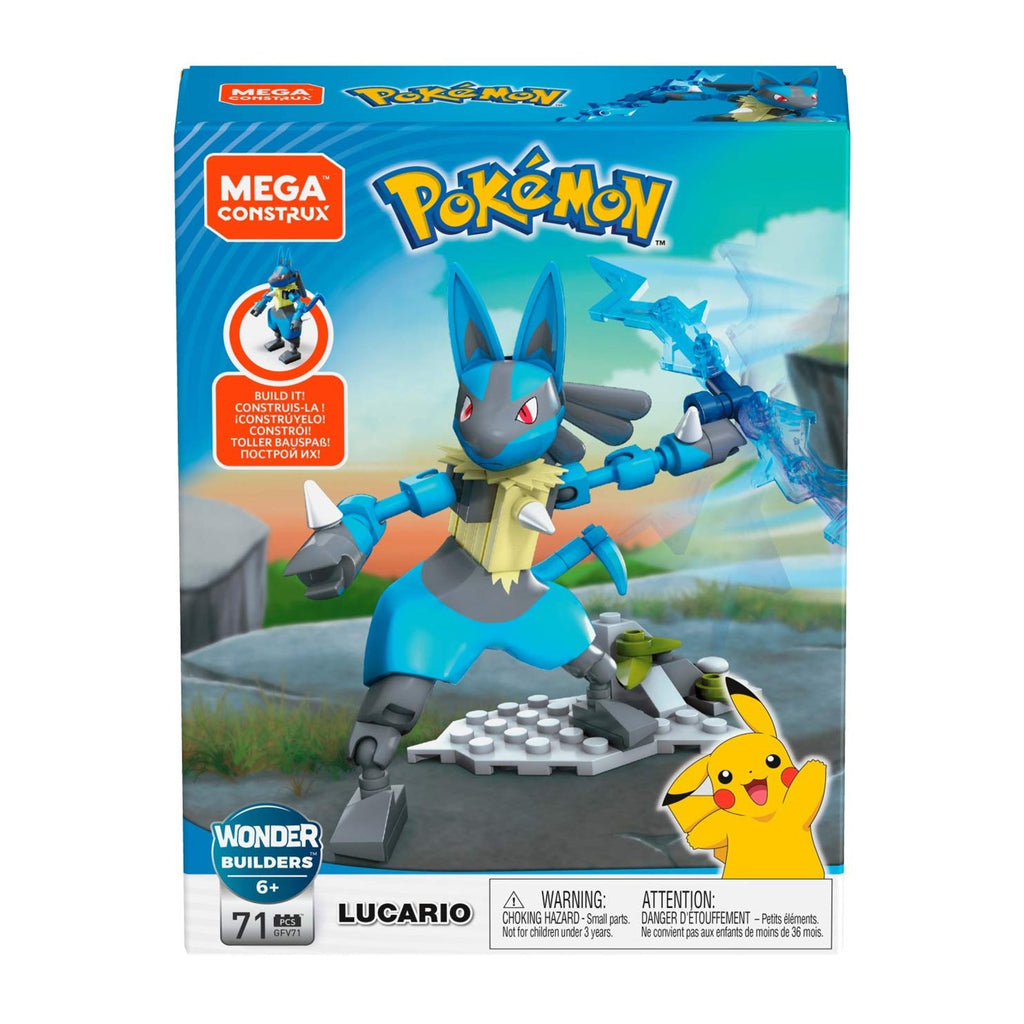 Mega Construx Pokemon Lucario Building Set
