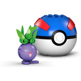 Mega Construx Pokemon Oddish Mystherbe Poke Ball Building Set - Radar Toys