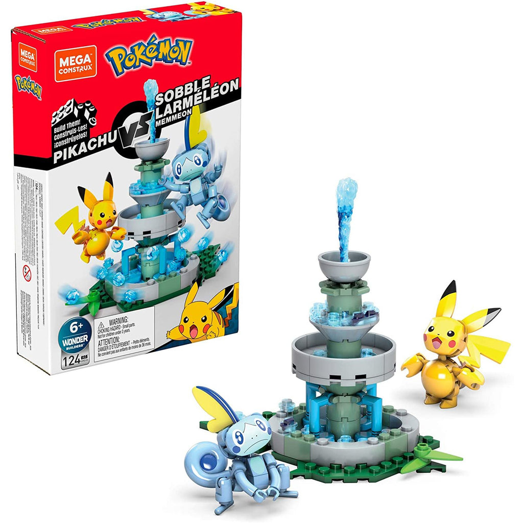 Mega Construx Pokemon Pikachu Vs Sobble Building Set