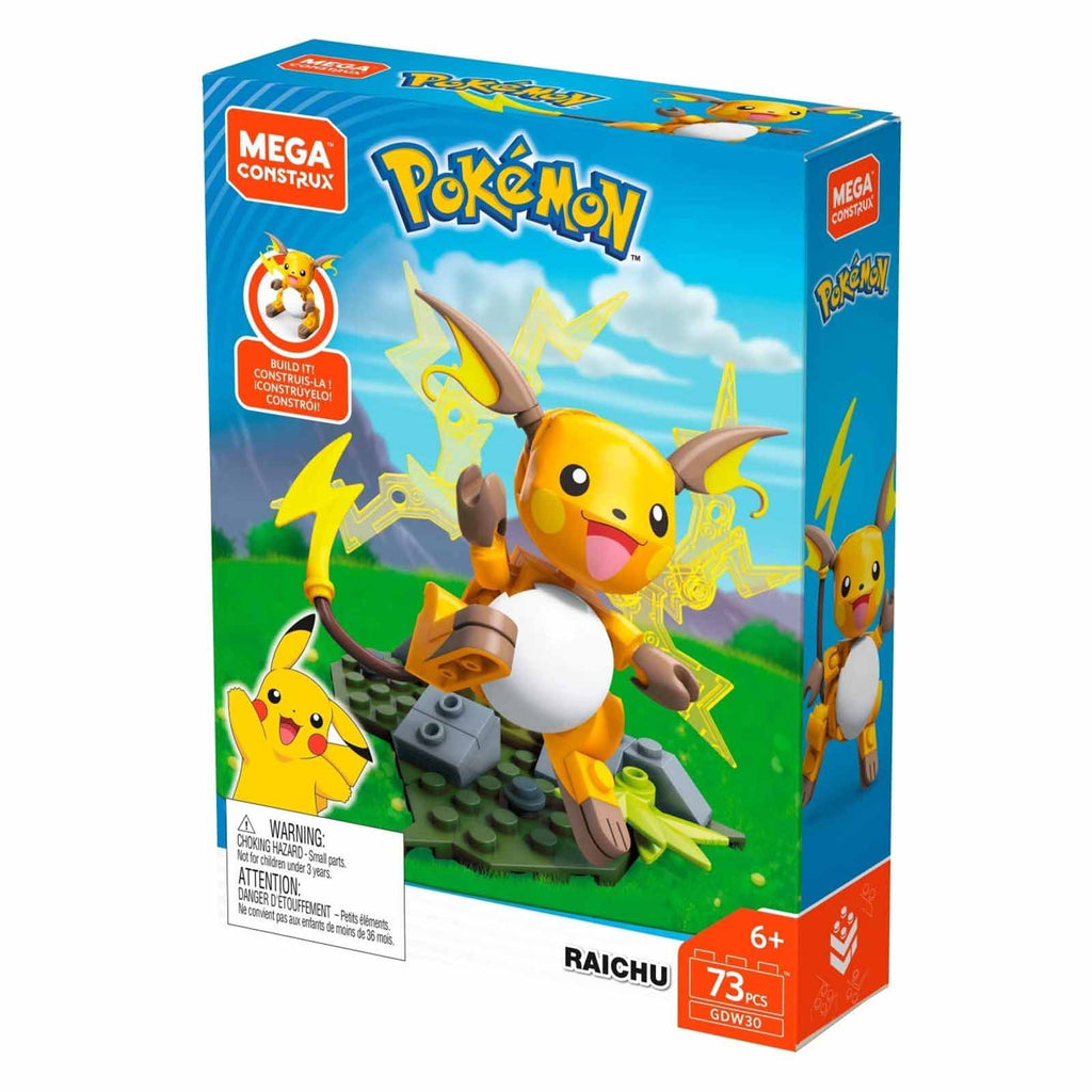 Mega Construx Pokemon Raichu Building Set