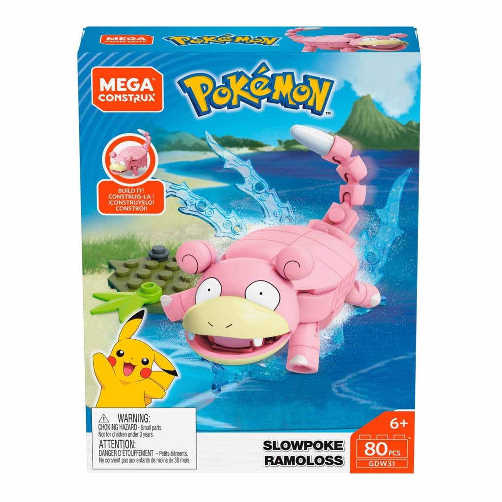 Mega Construx Pokemon Slowpoke Building Set