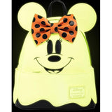 Loungefly Disney Ghost Minnie Mouse Glow In The Dark Mini Backpack - Radar Toys
