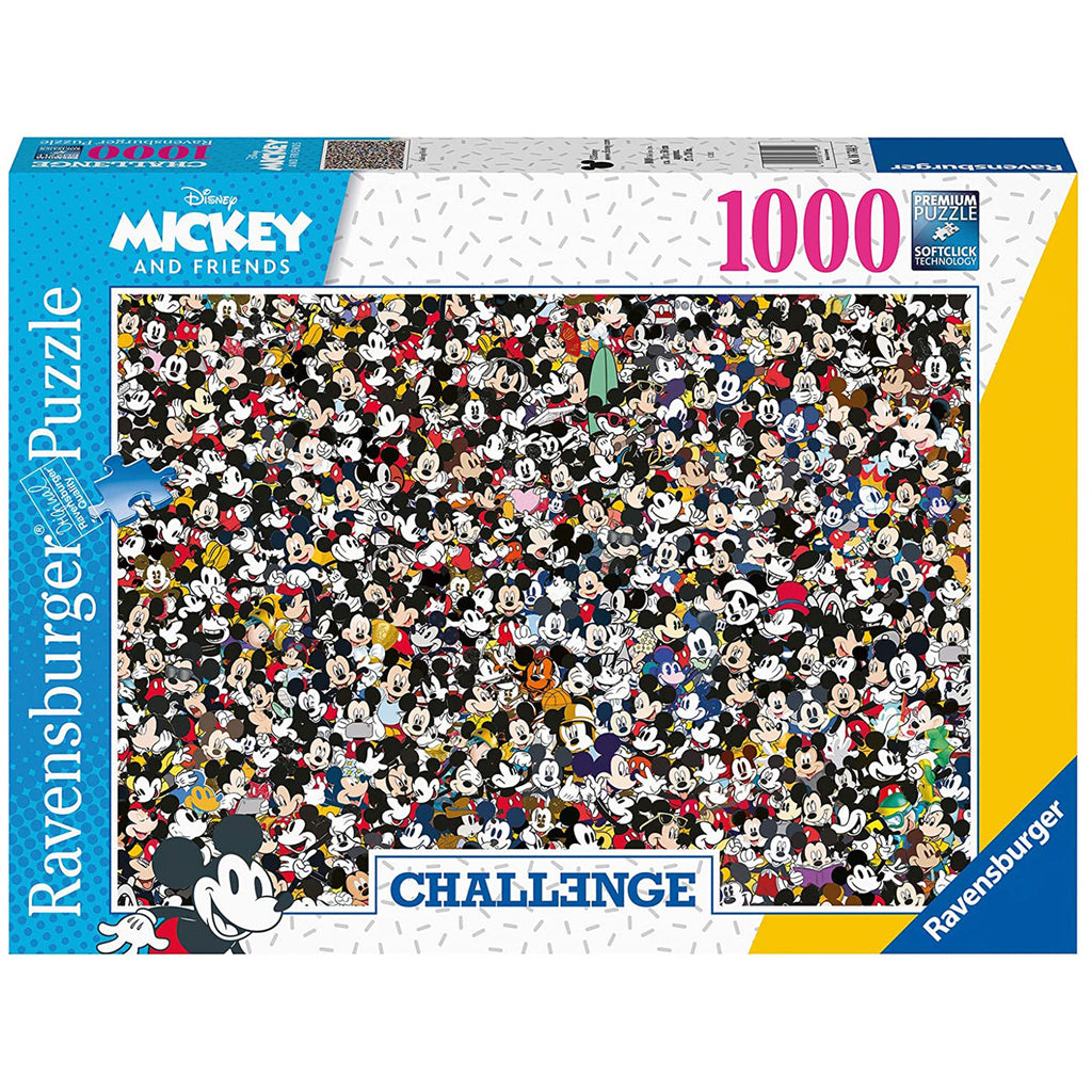 Ravensburger Mickey And Friends Challenge 1000 Piece Puzzle