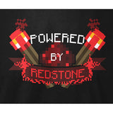 Minecraft Powered By Redstone Youth Tee Shirt - Radar Toys