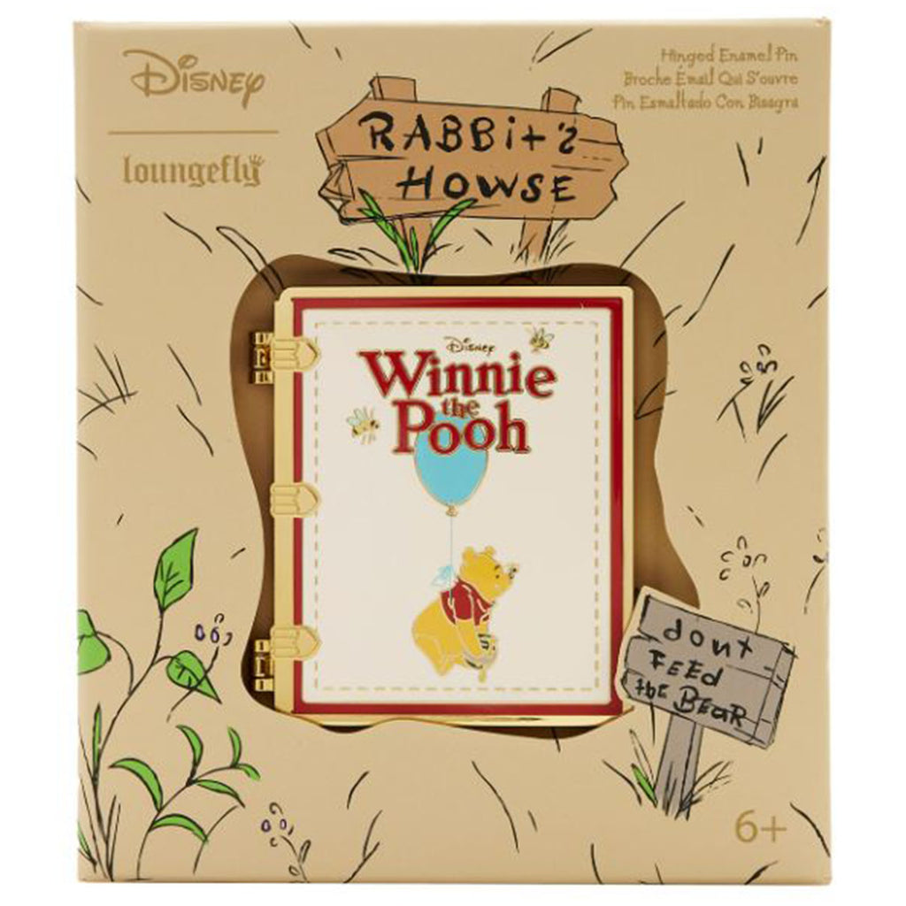 Loungefly Disney Winnie The Pooh Classic Book 3 Inch Collector Box Pin