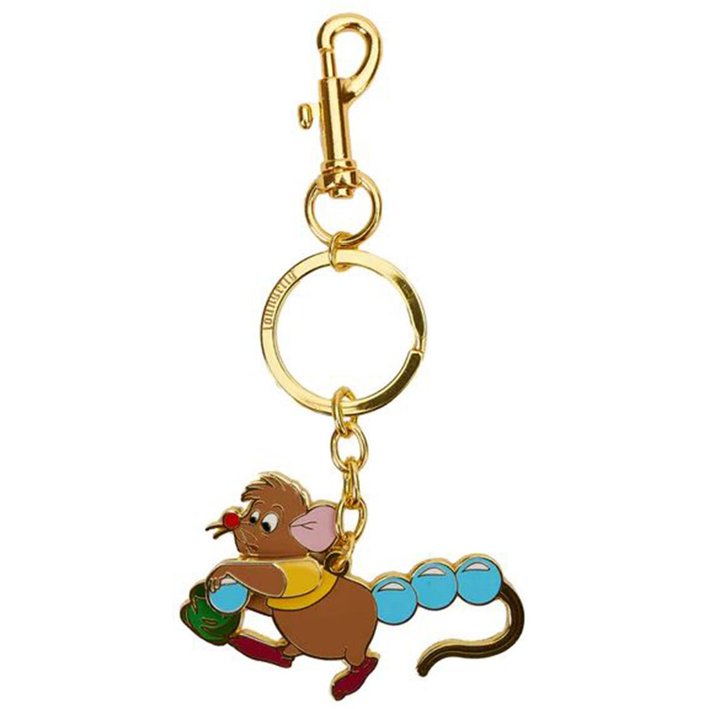 Loungefly Disney Cinderella Gus Gus Enamel Keychain