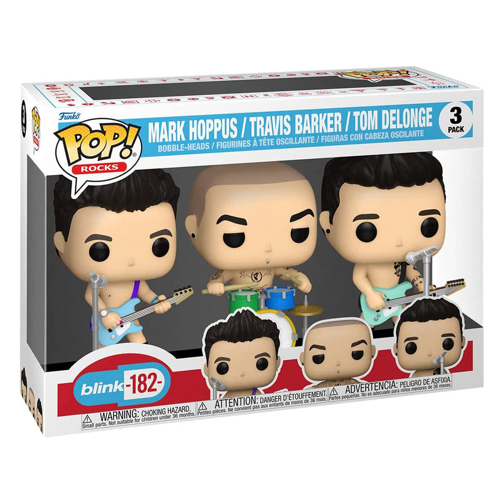 Funko Rocks POP Blink 182 3 Pack Figure Set