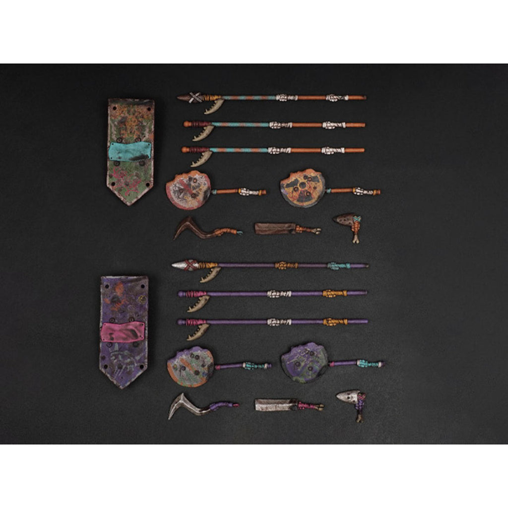 Acid Rain Soil Ghost Hidden Sand Weapon Set B 1:18 Scale Weapon Set - Radar Toys