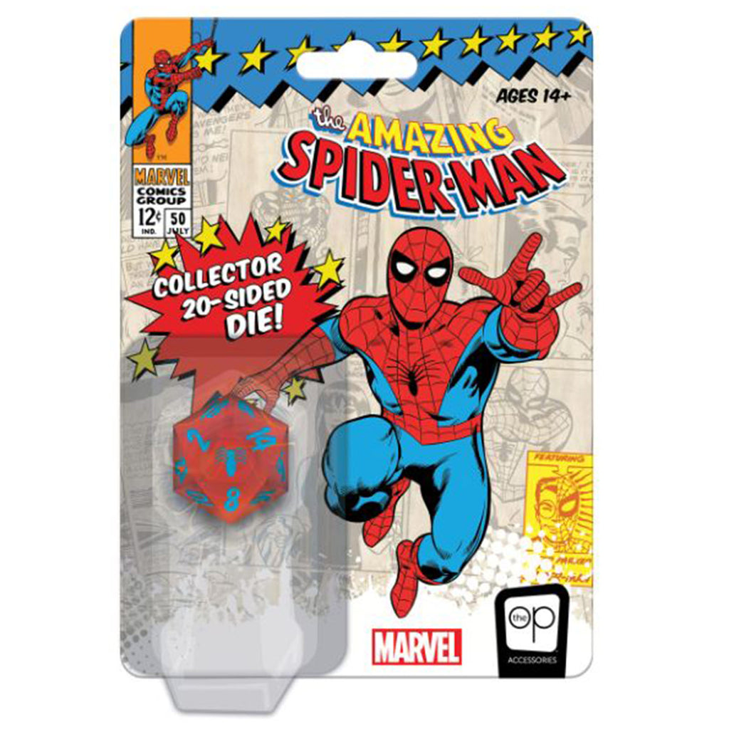 USAopoly The Amazing Spider-Man 20 Sided Collector D20 Die - Radar Toys