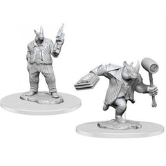 WizKids Magic The Gathering Freelance Muscle Rhox Pummeler Unpainted Mini Figure - Radar Toys