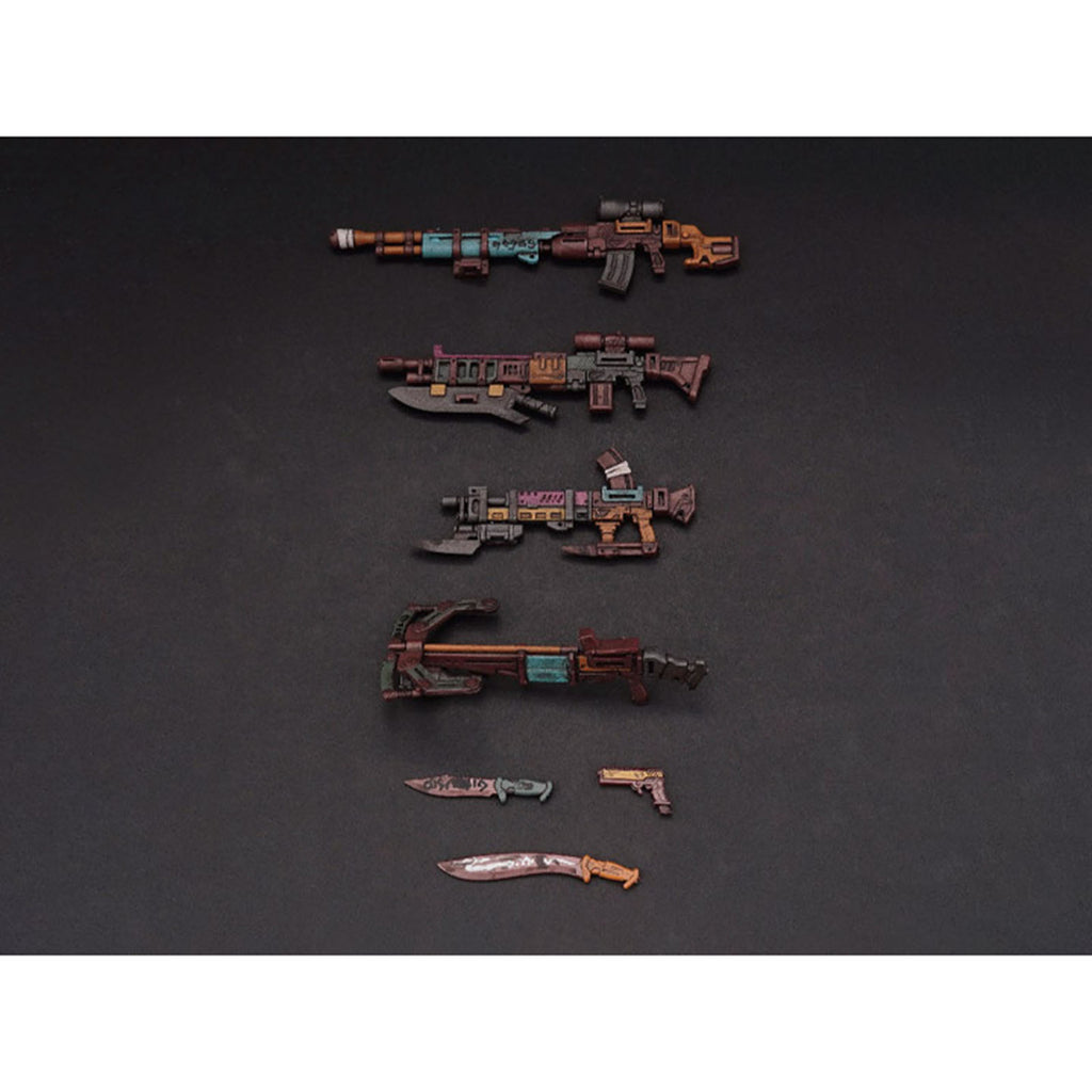 Acid Rain Soil Ghost Hidden Sand Weapon Set A 1:18 Scale Weapon Set