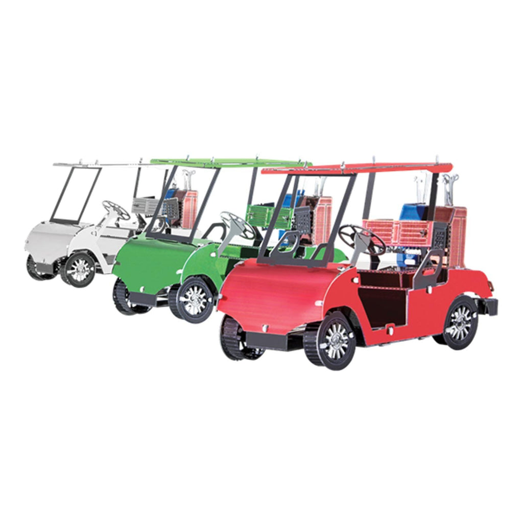 Metal Earth Golf Cart Set Model Kit
