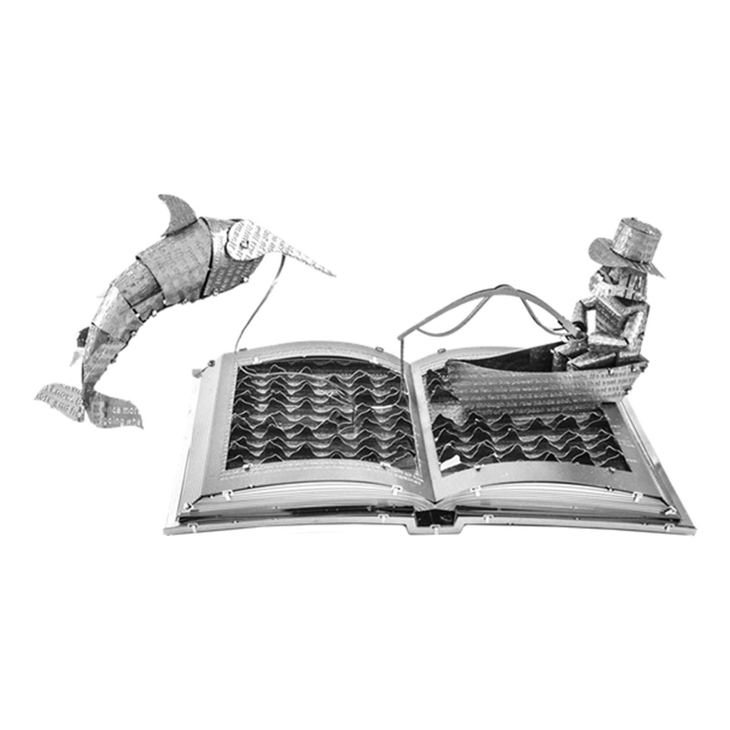 Metal Earth The Old Man And The Sea Book Sculpture Model Kit