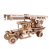 Ugears Mechanical Fire Ladder Model Set - Radar Toys