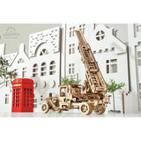Ugears Mechanical Fire Ladder Model Set - Radar Toys