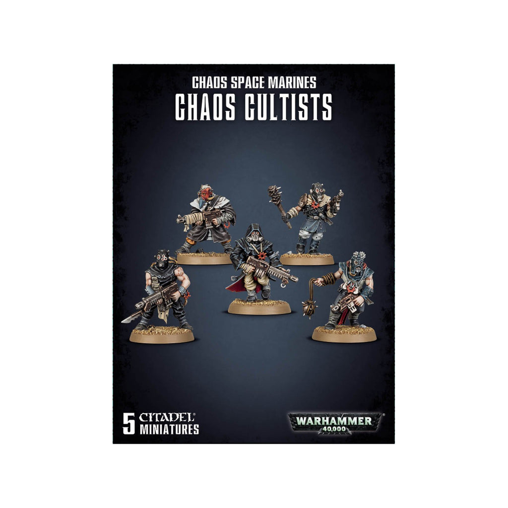 Warhammer 40,000 Citadel Chaos Cultists Set