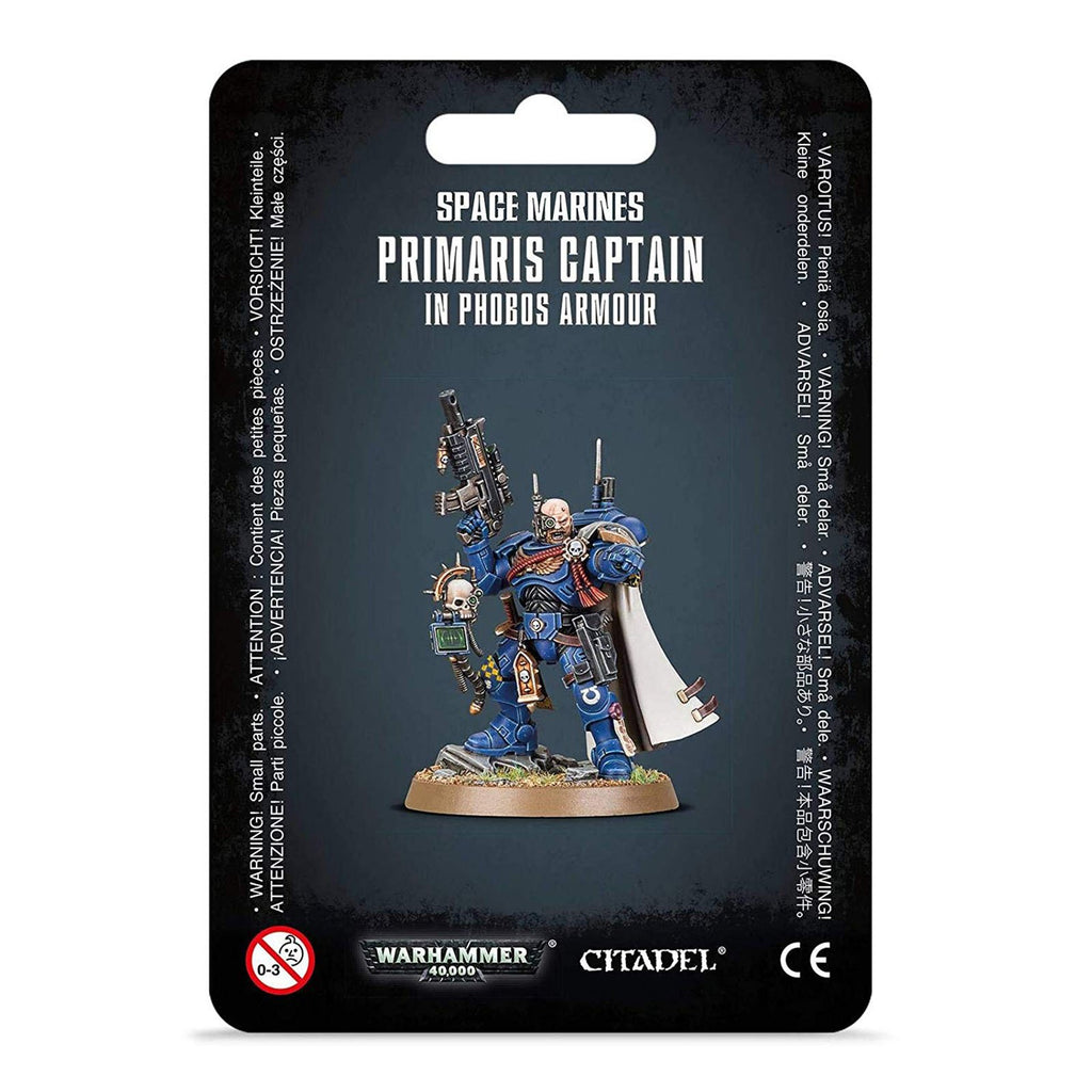 Warhammer 40,000 Primaris Captain In Phobos Armour Set