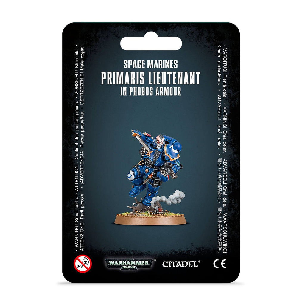 Warhammer 40,000 Space Marines Primaris Lieutenant With Power Sword Set