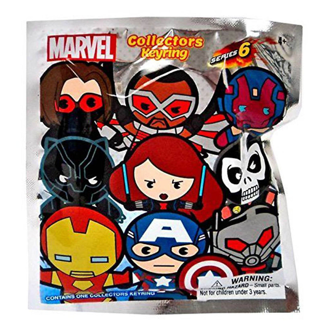 Marvel Series 6 Blind Bag Figure Keychain - Radar Toys