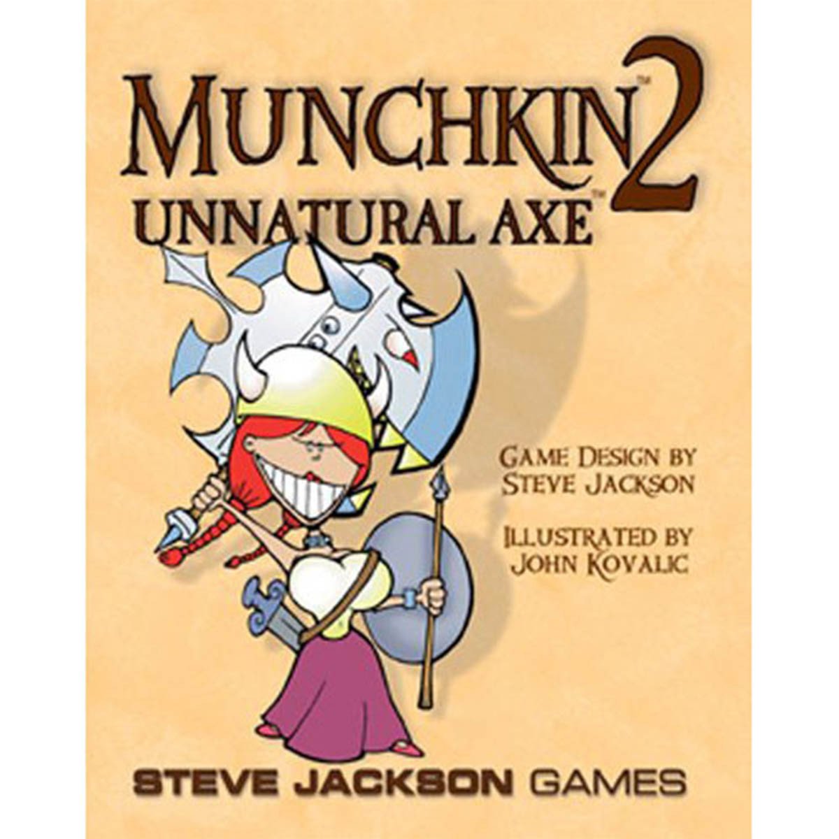 Munchkin 2 Unnatural Axe Card Game – Radar Toys