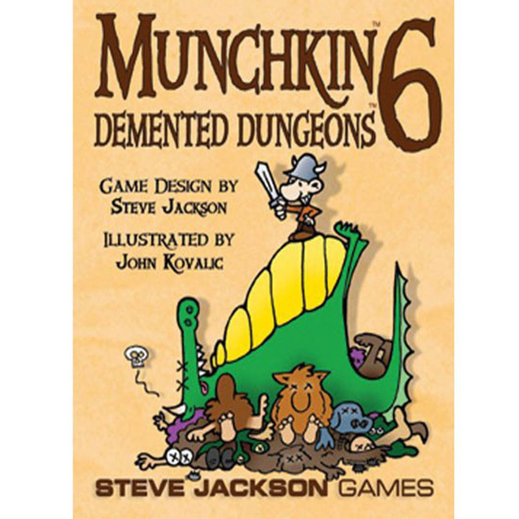 Munchkin 6 Demented Dungeons Card Game - Radar Toys