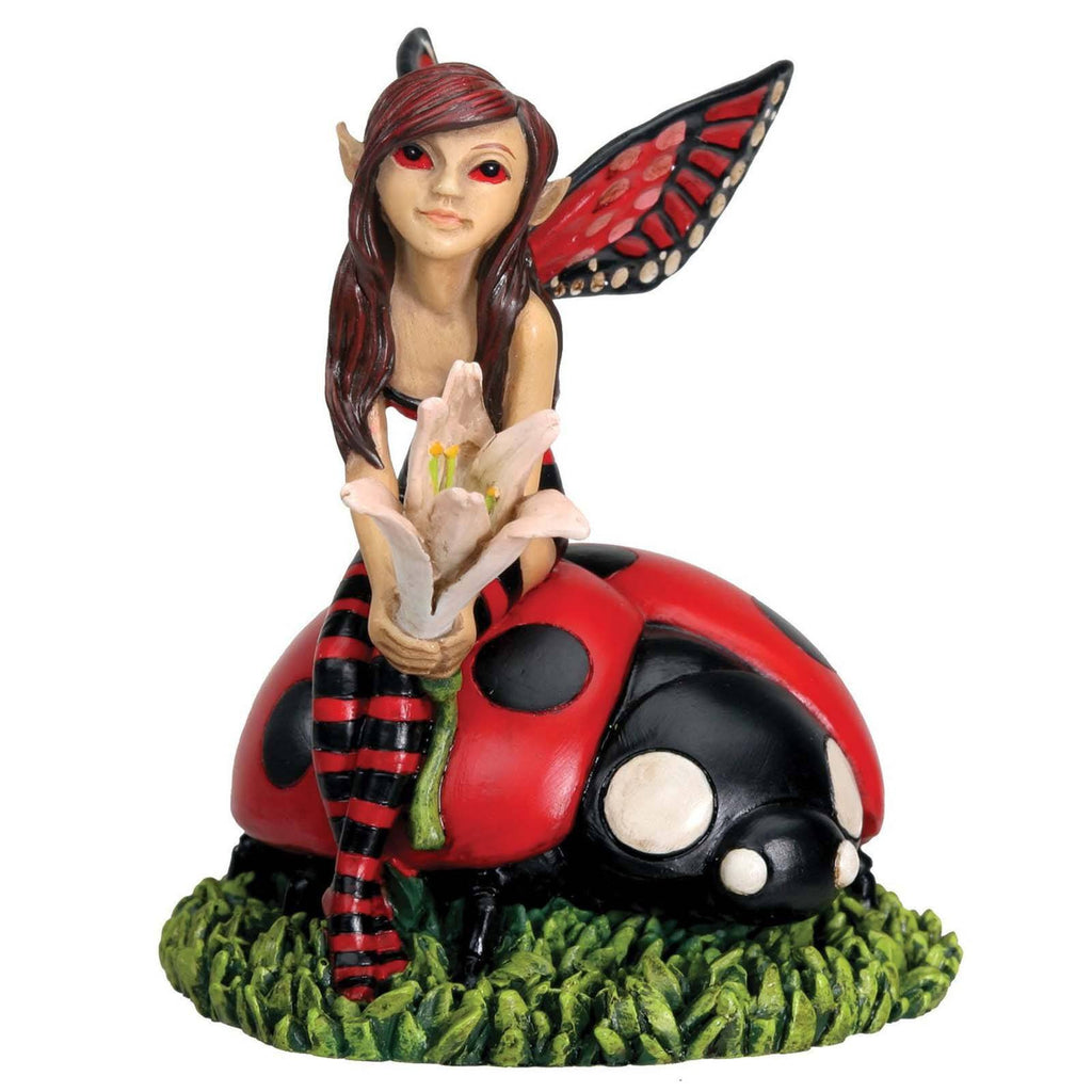 Fairpeeps Lilybug Fairy Summit Collection Resin Figure