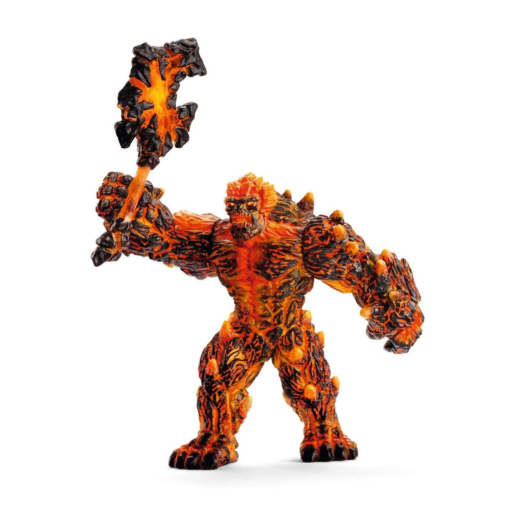 Schleich Lava Golem With Weapon Eldrador Creatures Fantasy Figure - Radar Toys