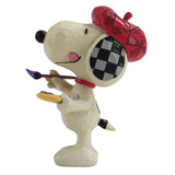 Enesco Peanuts Artist Snoopy Figure - Radar Toys