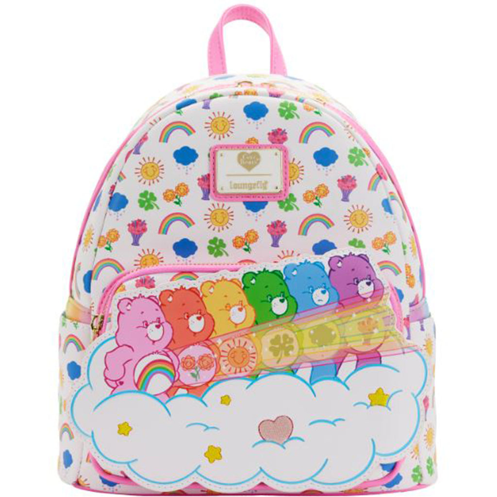 Loungefly Care Bears Stare Rainbow Mini Backpack