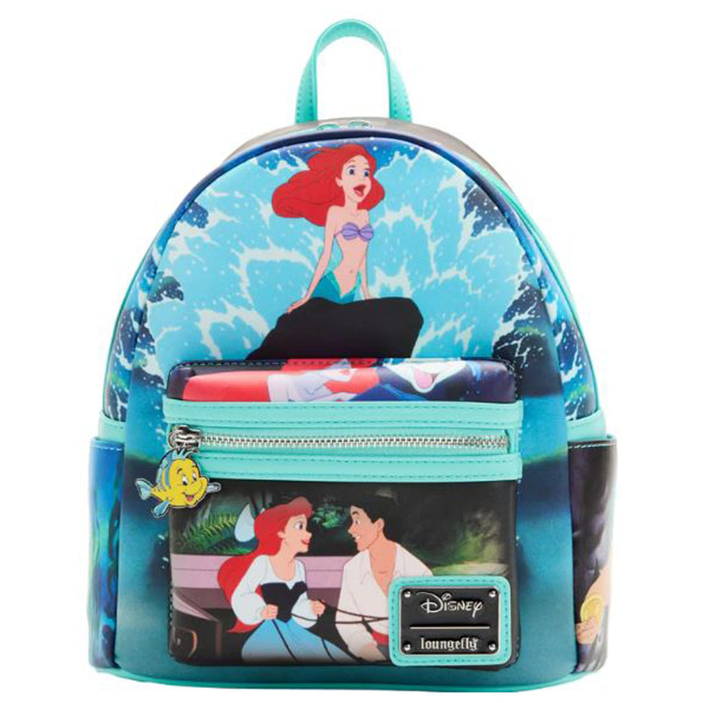 Loungefly Disney The Little Mermaid Ariel Princess Scene Mini Backpack