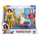 Fisher Price DC League Of Superpets Wonder Woman And PB Figure - Radar Toys
