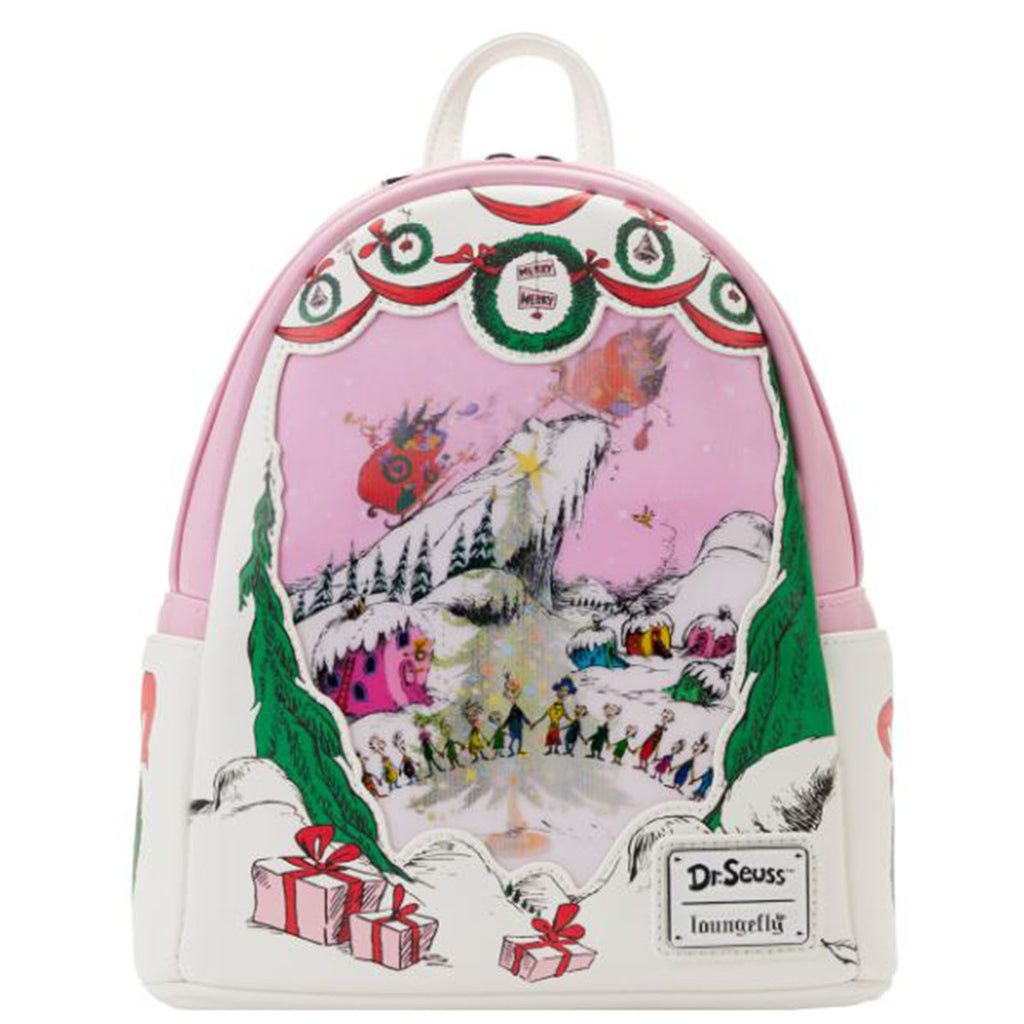 Loungefly Dr Suess Lenticular Scene Mini Backpack