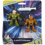 Imaginext Disney Pixar Lightyear Darby Steel And Zap Patrol Set - Radar Toys