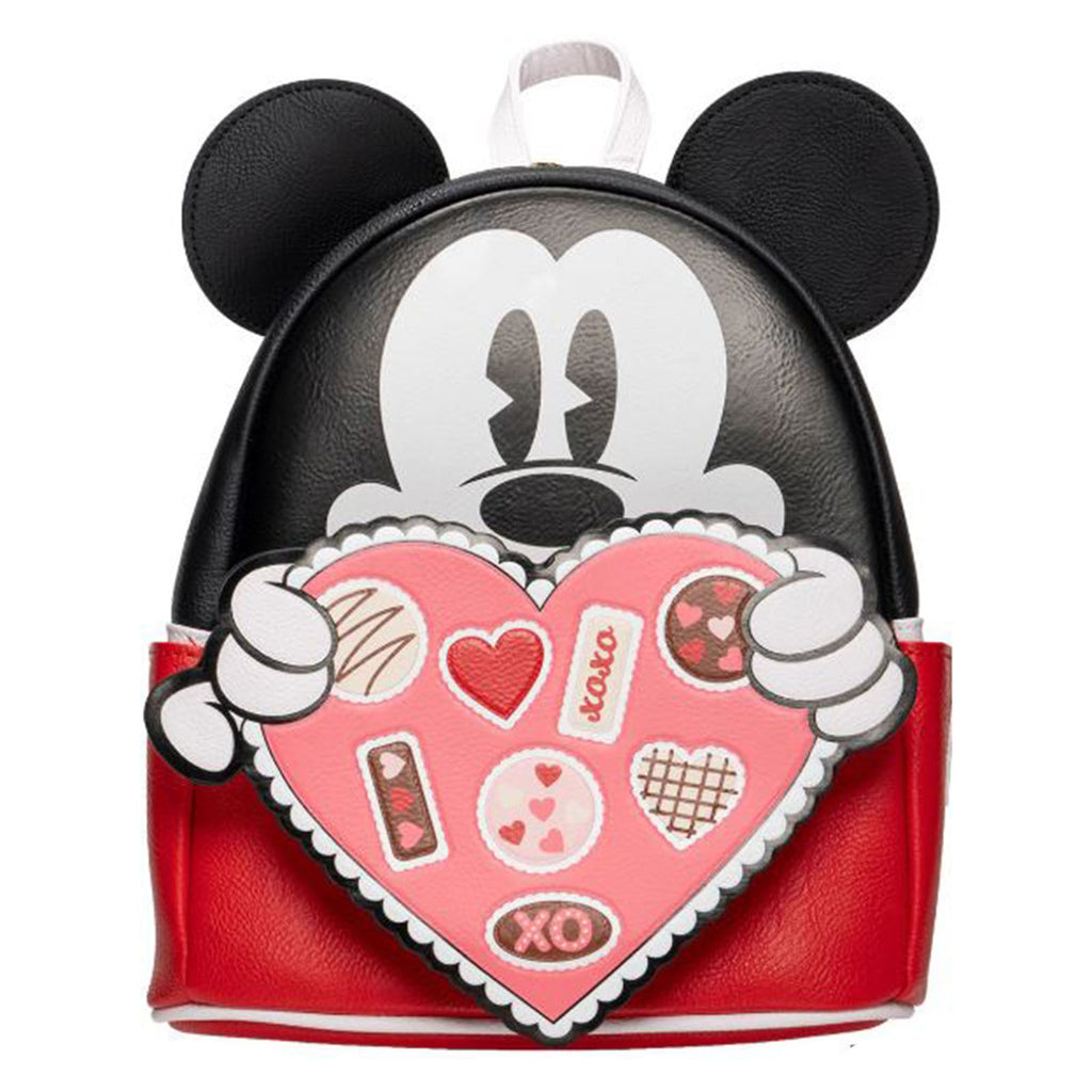 Loungefly Disney Mickey Mouse Chocolate Box Entertainment Earth Exclusive Mini Backpack