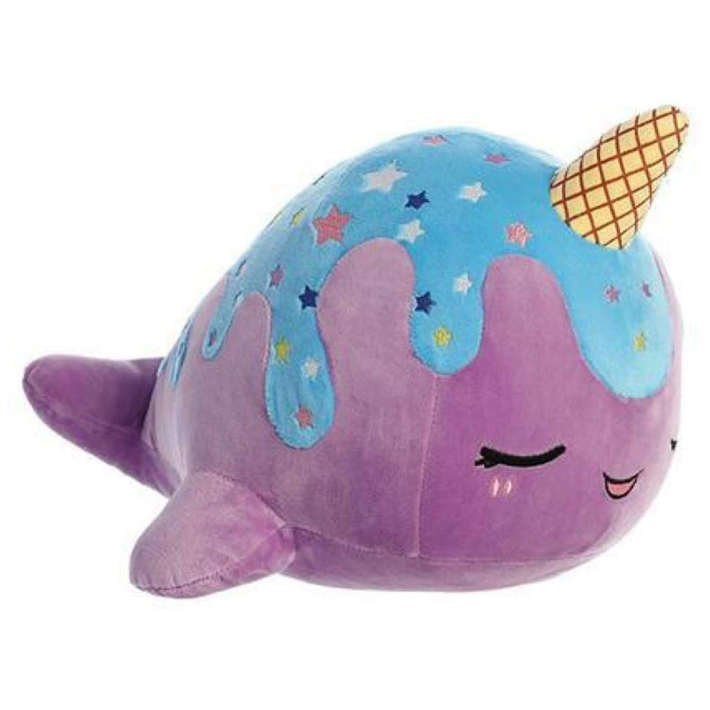 Aurora Blue Moon Nomwhal 12.5 Inch Plush Figure - Radar Toys