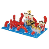 Nanoblock Kraken King Of The Sea Building Set - Radar Toys