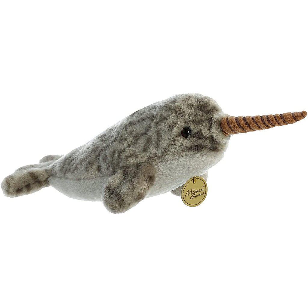 Aurora Miyoni Narwhal 12 Inch Plush Figure