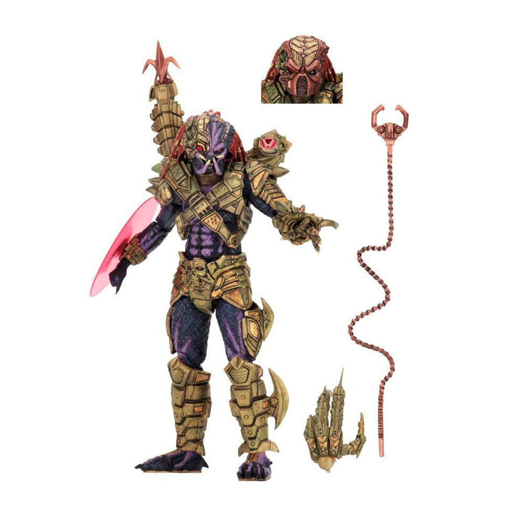 NECA Aliens Vs Predator Ultimate Lasershot Predator 7 Inch Action Figure