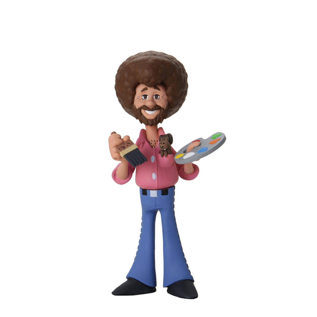 NECA Bob Ross And Peapod 6 Inch Action Figure