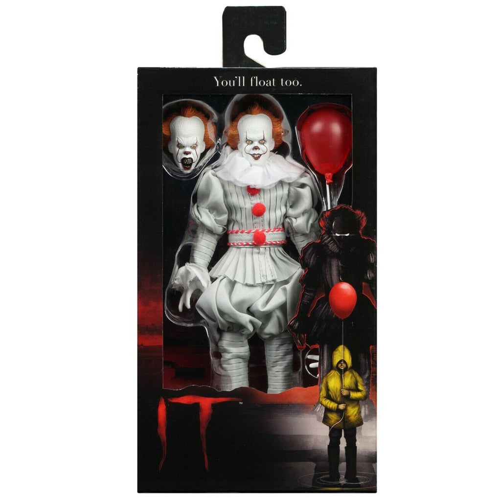 NECA IT Movie Pennywise Clothed 8 Inch Figure
