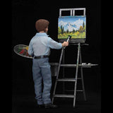 NECA Joy Of Painting Bob Ross 8 Inch Clothed Figure Set - Radar Toys