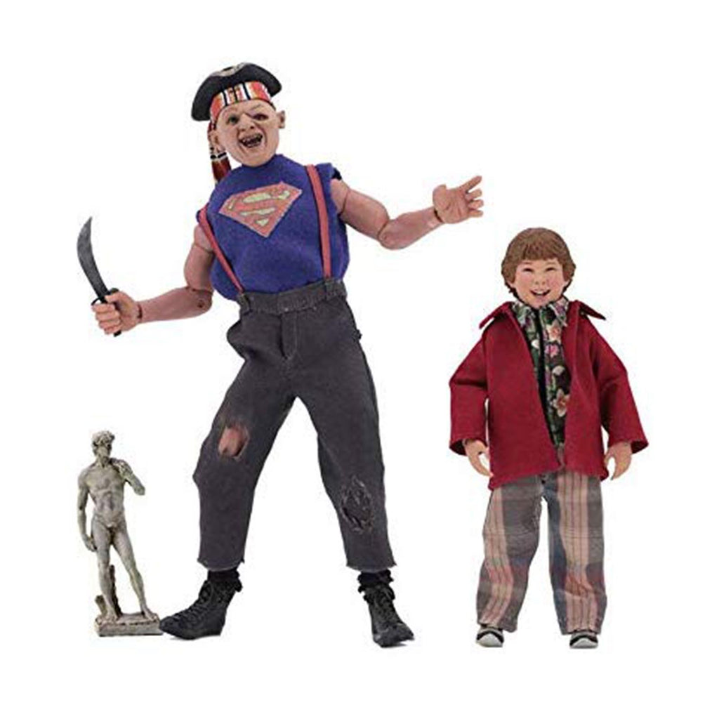 NECA The Goonies Chunk And Sloth Clothed Figure Set